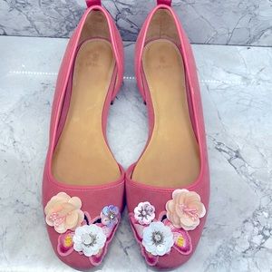 bill blass Pink suede